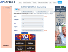 Tablet Screenshot of apeamcet.net